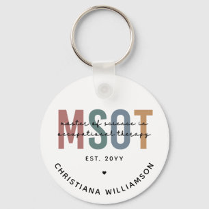 MSOT Master of Science in Occupational Therapy Key Ring