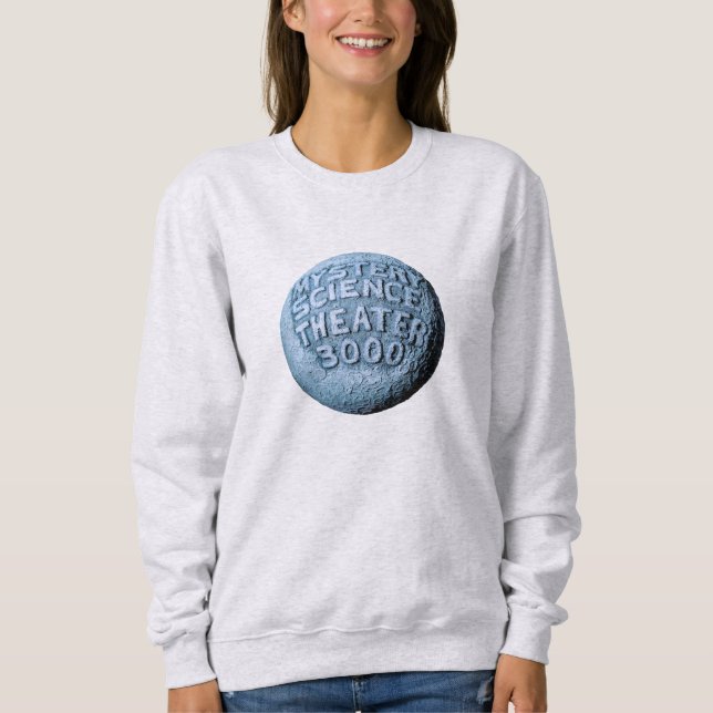 MST3K Moon Sweatshirt (Ash Grey) (Front)