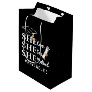 MSW Master’s Degree Master of Social Work Graduate Medium Gift Bag