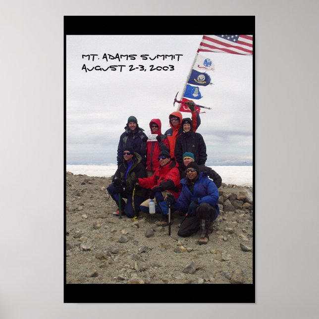 Mt. Adams Summit Poster (Front)