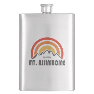 Mt. Assiniboine Hip Flask