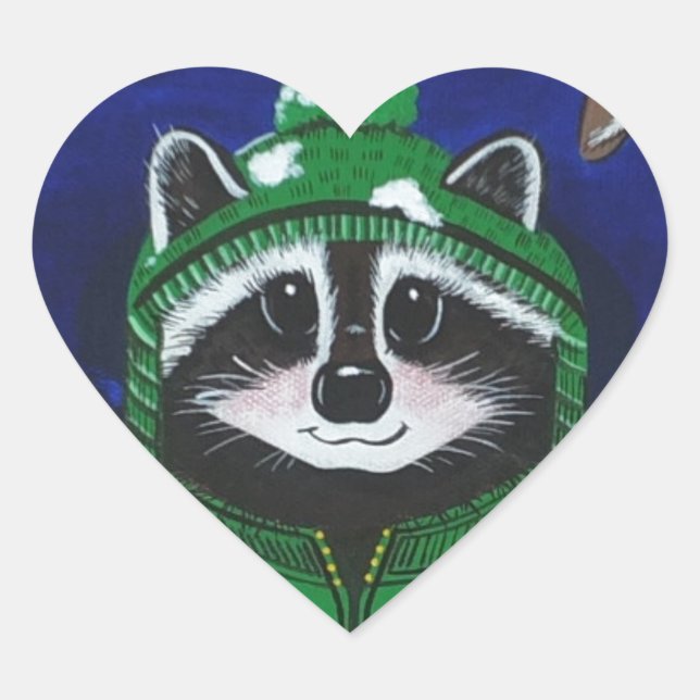 Mt. Bachelor Brats Heart Sticker (Front)