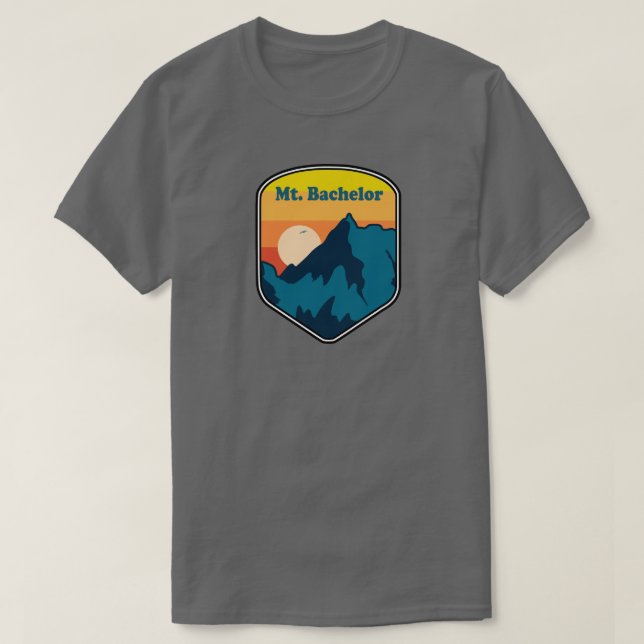 Mt. Bachelor Oregon Sunrise T-Shirt (Design Front)