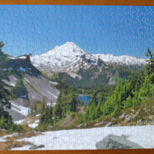 Mt. Baker and Alpine Lake Photo Puzzle
