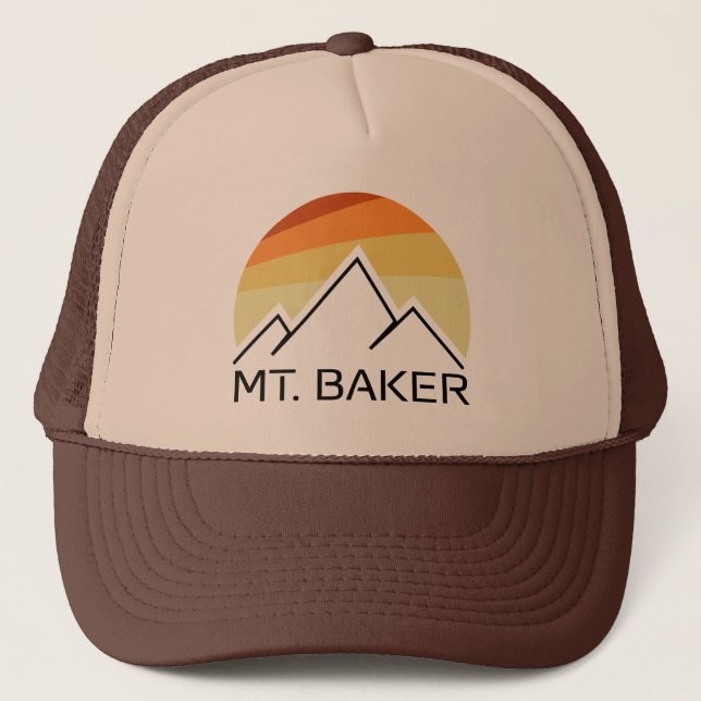 Mt. Baker Retro Trucker Hat (Front)