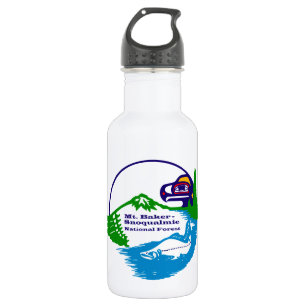 Mt Baker - Snoqualmie National Forest logo 532 Ml Water Bottle