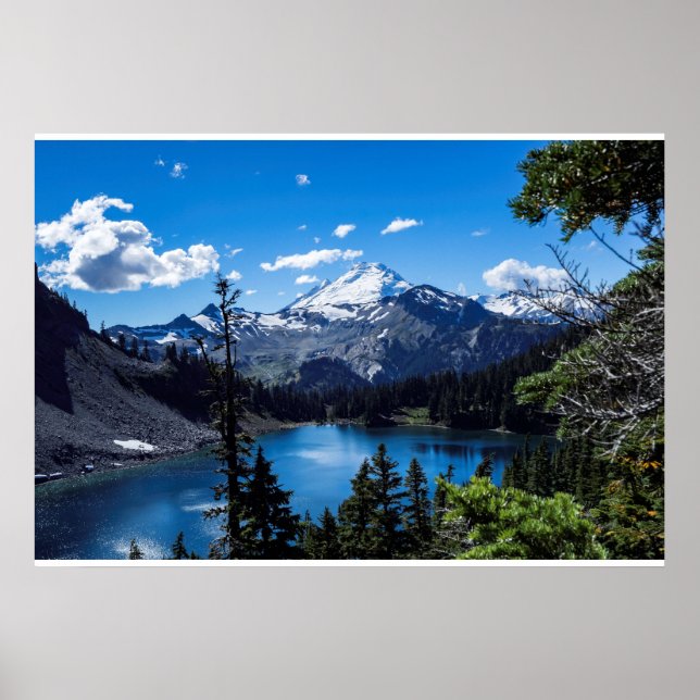Mt Baker Summit - canvas print (Front)