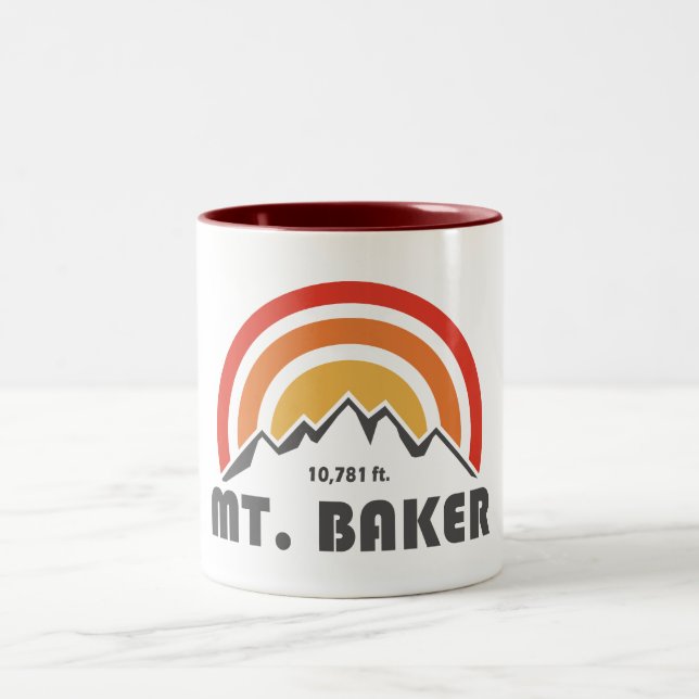 Mt. Baker Two-Tone Coffee Mug (Center)