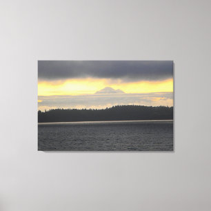 Mt. Baker Volcano Canvas Print