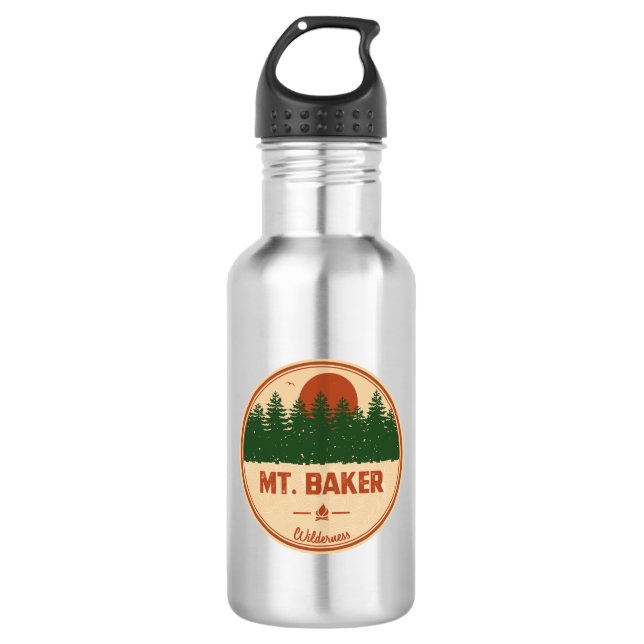 Mt. Baker Wilderness 532 Ml Water Bottle (Front)