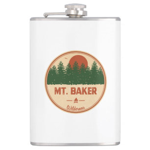 Mt. Baker Wilderness Hip Flask