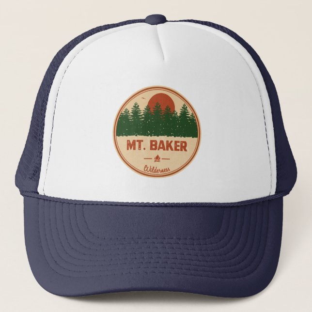 Mt. Baker Wilderness Trucker Hat (Front)