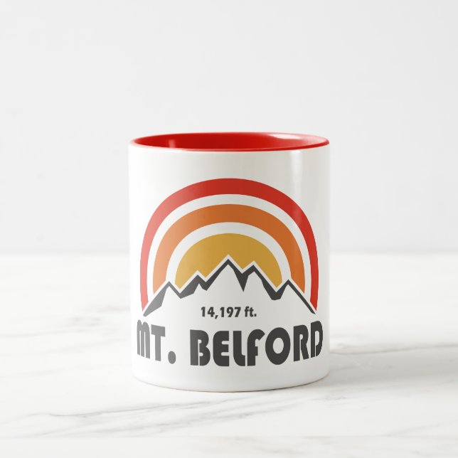 Mt. Belford Two-Tone Coffee Mug (Center)