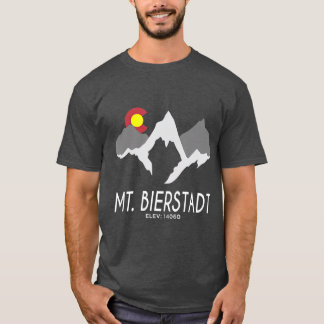 Mt Bierstadt Hiking Colorado Mountain Men Women T-Shirt