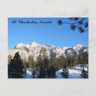 Mt Charleston Postcard