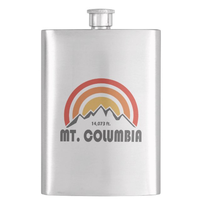 Mt. Columbia Hip Flask (Front)