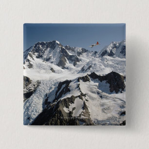 Mt Cook, New Zealand 15 Cm Square Badge