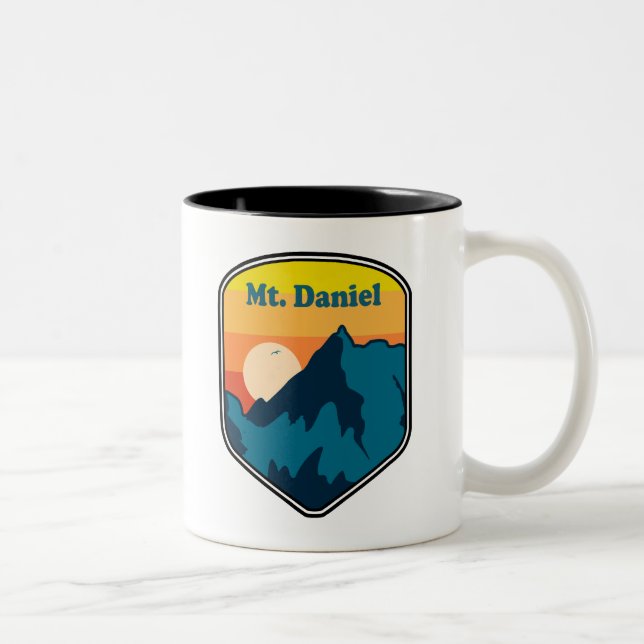Mt. Daniel Washington Sunrise Two-Tone Coffee Mug (Right)