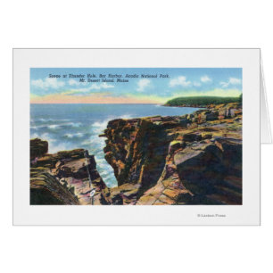 Mt. Desert Island View of Thunder Hole