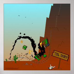 Mt. DEV and The <n00b> Express! Poster