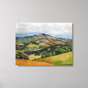 Mt. Diablo California Canvas Print