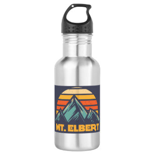 Mt. Elbert Colorado Retro Turquoise 532 Ml Water Bottle