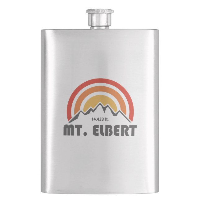 Mt. Elbert Hip Flask (Front)