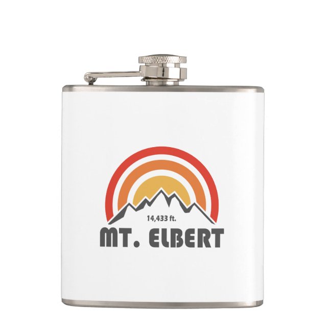 Mt. Elbert Hip Flask (Front)