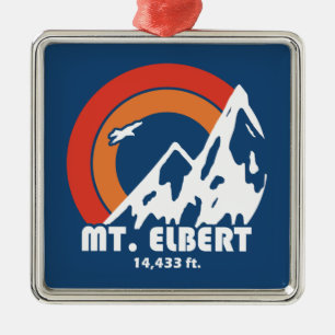Mt. Elbert Sun Eagle Metal Tree Decoration
