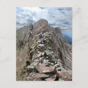 Mt Eolus Catwalk - Chicago Basin - Colorado Postcard