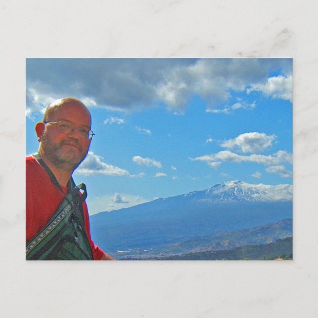 Mt. Etna, Italy Postcard (Front)