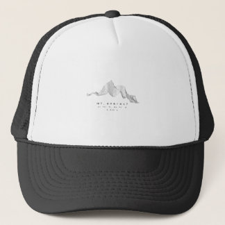 Mt. Everest - Nepal - DigitalModern Hiking Apparel Trucker Hat