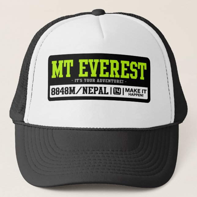 Mt Everest Trucker Hat (Front)