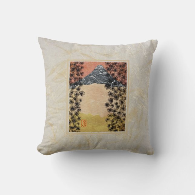 Mt. Fuji 16"x16" Cushion (Front)