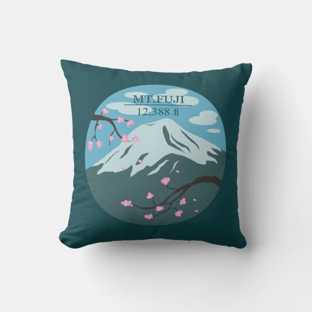 Mt. Fuji Altitude Cushion (Front)