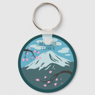 Mt. Fuji Altitude Key Ring