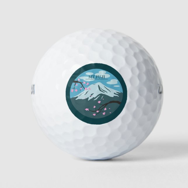 Mt. Fuji Golf Balls (Front)
