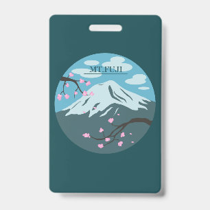 Mt. Fuji ID Badge
