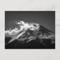 Mt. Fuji in Black and White
