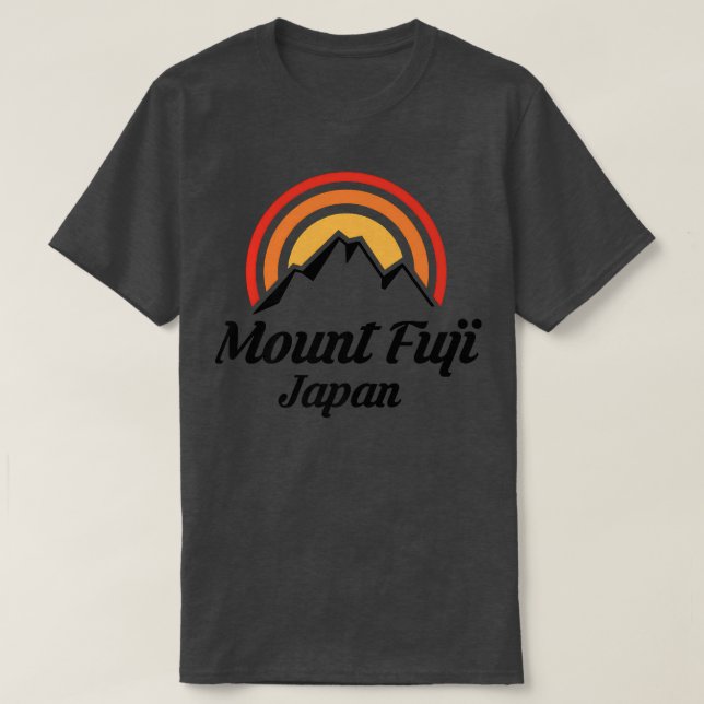 Mt Fuji Japan Japanese Mountains  T-Shirt (Design Front)