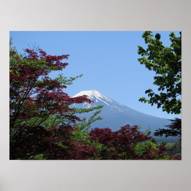 Mt Fuji Japan Poster (Front)