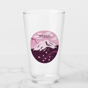 Mt. Fuji (Pink) Glass