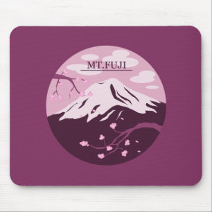 Mt. Fuji (Pink) Mouse Pad