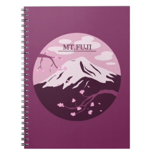 Mt. Fuji (Pink) Notebook