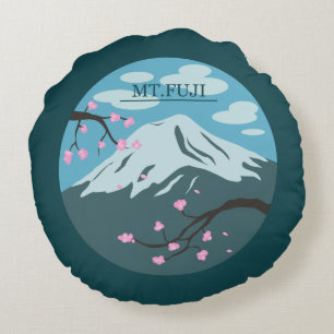 Mt. Fuji Round Cushion