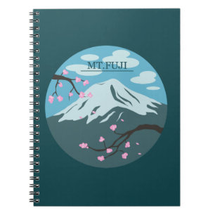 Mt. Fuji Spiral Notebook
