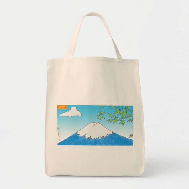 Mt Fuji Tote Bag (Front)