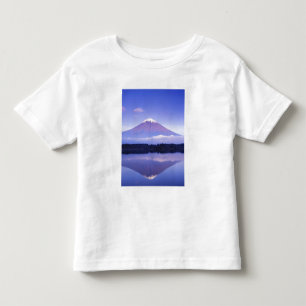Mt. Fuji with Lenticular Cloud, Motosu Lake, Toddler T-Shirt