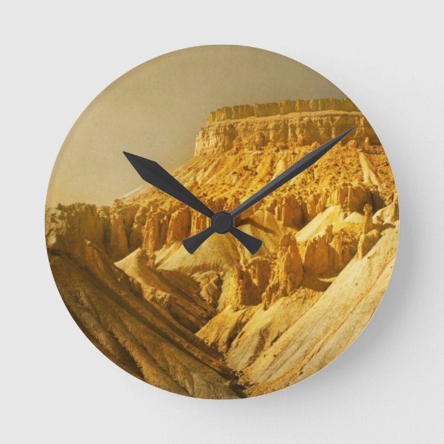 Mt. Garfield Round Clock (Front)