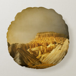 Mt. Garfield Round Cushion